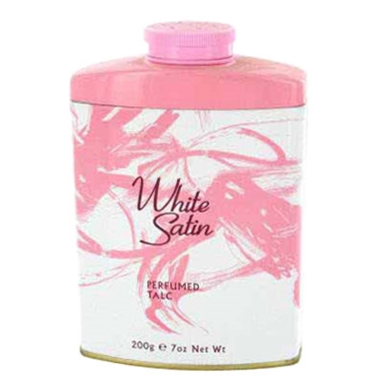 Picture of £4.95/4.45 WHITE SATIN TALC 200G