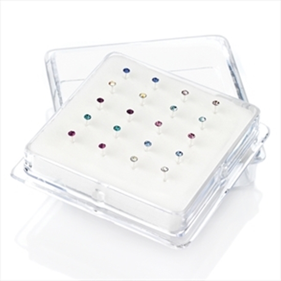 Picture of £0.49 NOSE STUDS SMALL COLOURS (20)