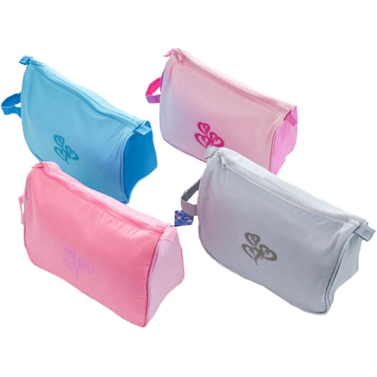 Picture of £2.99 PASTEL HEARTS TOILET BAG