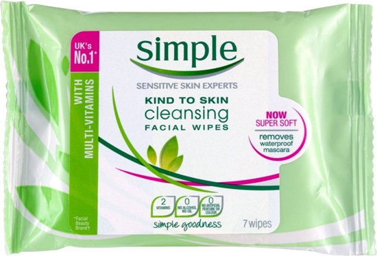 Picture of £2.49 SIMPLE CLEANSING FACIAL WIPES
