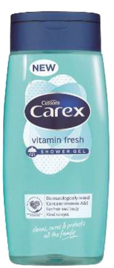 Picture of £1.00 CAREX S/GEL 250ml VITAMIN (6)