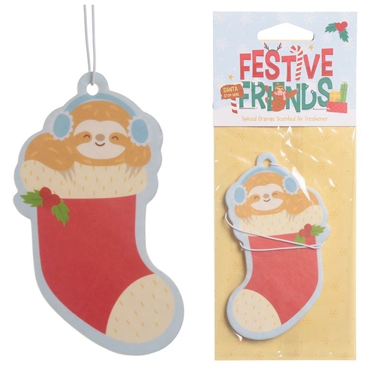 Picture of £0.99 CAR AIRFRESHENER X-MAS SLOTH (48)