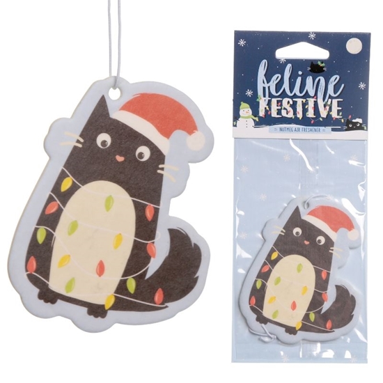 Picture of £0.99 CAR AIRFRESHENER X-MAS CAT (48)