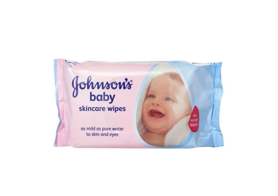 Picture of £1.00 JOHNSONS BABY WIPES 56's (12)