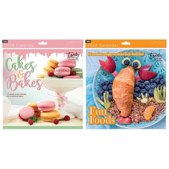 Picture of £1.00 CALENDARS FOOD/BAKING (12) 0567/48