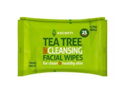 Picture of £1.00 TEA TREE FACE WIPES TWIN PACK