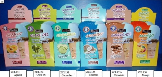 Picture of £1.00 BODY FORMULA FACE MASKS CHOC (18)