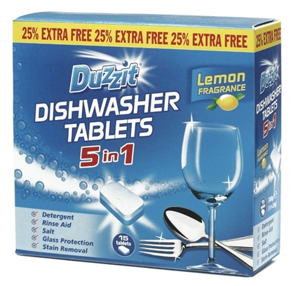 Picture of £1.00 DISHWASHER TABS 12 TABLETS