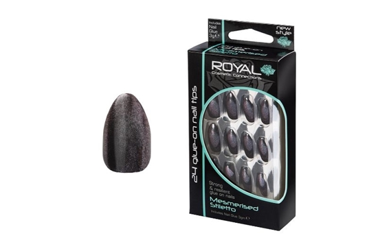 Picture of £2.99 ROYAL MEZMERISED NAILS(6) NAI225A