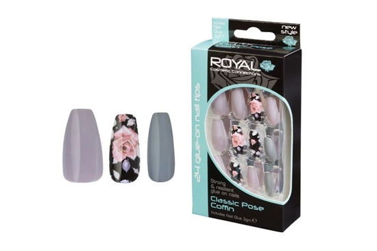 Picture of £2.99 ROYAL CLASSIC POSE NAILS(6)NNAI233