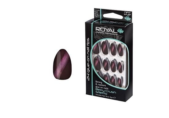 Picture of £2.99 ROYAL BERRY CRUSH NAILS(6) NNAI197