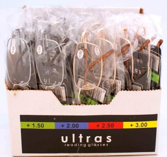Picture of £1.99 READING GLASSES ULTRAS METAL (24)
