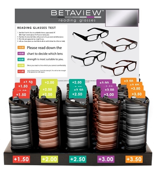 Picture of £4.99 BETAVIEW READING GLASS UNIT (25)
