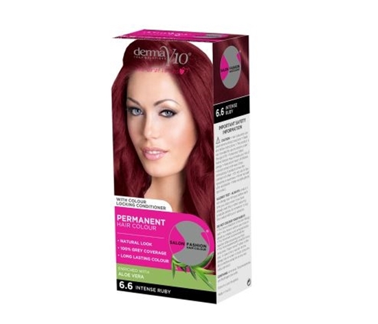 Picture of £1.00 DERMA HAIR COL INTENSE RUBY 6.6
