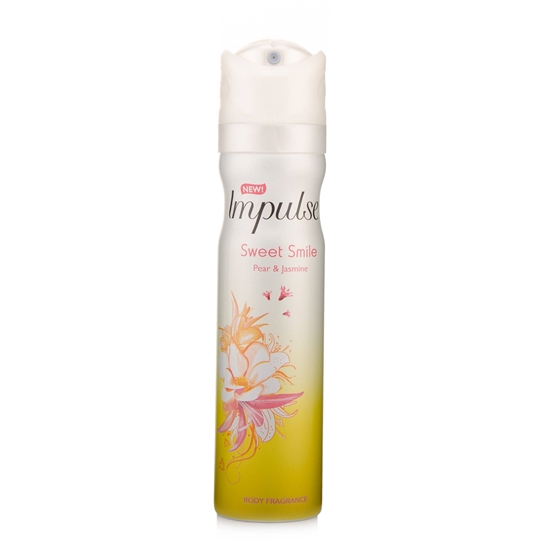 Picture of £1.29 IMPULSE 75ml BODYSPRAYS SMILE (6