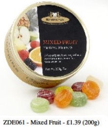 Picture of £2.19 TRAVEL SWEET 200g TIN MIX FRUIT