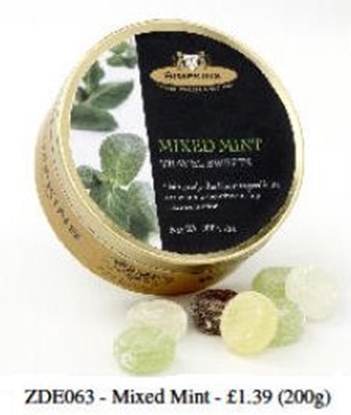 Picture of £2.19 TRAVEL SWEET 200g TIN MIX MINT