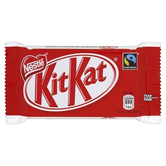 Picture of £0.60 KIT KAT CHOCOLATE BARS 48g (24)