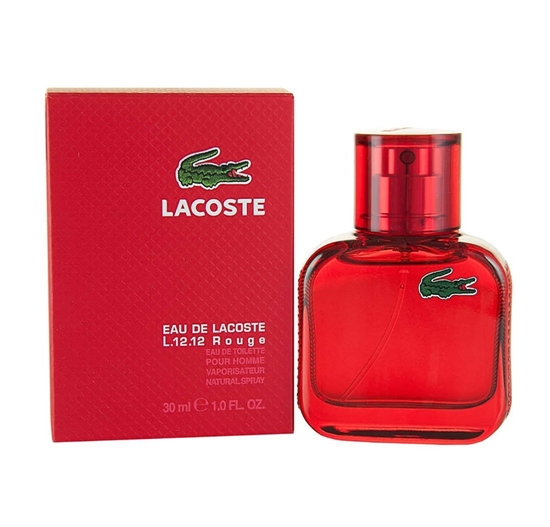 Picture of £28.00/24.75 LACOSTE L.12.12 ROUGE EDT S