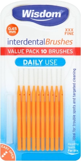 Picture of £1.00 WISDOM VALUE INTERDENTAL BRUSHES