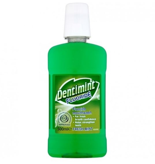 Picture of £1.00 DENTIMINT 500ML MOUTHWASH (6)
