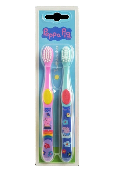 Picture of £1.00 PEPPA PIG 2 TOOTHBRUSHES (12)