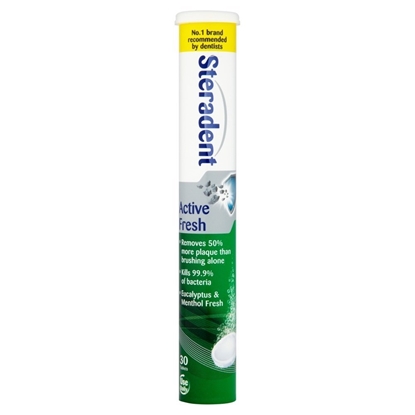 Picture of £1.39 STERADENT TABLETS FRESH GREEN
