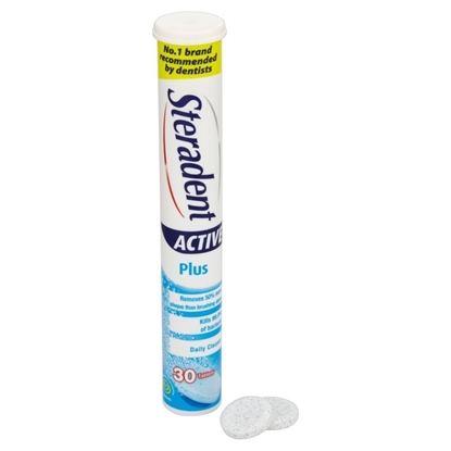 Picture of £1.39 STERADENT TABLETS PLUS BLUE