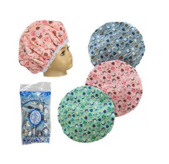 Picture of £2.49 SHOWER CAPS OWL BAGGED (12)
