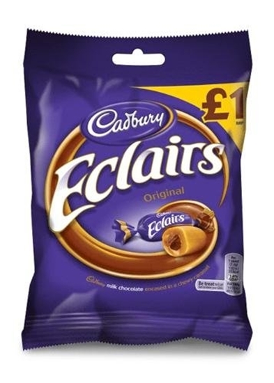 Picture of £1.00 CHOCOLATE ECLAIRS  (12)