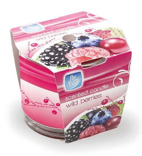 Picture of £1.00 CANDLES BERRIES BOXED (12)