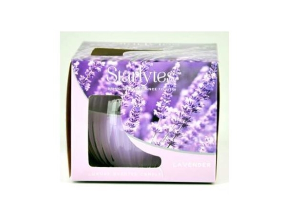 Picture of £1.00 LAVENDER BOXED CANDLES(12)45816