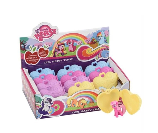 Picture of £1.00 PONY IN HEART TOY (12) 3866