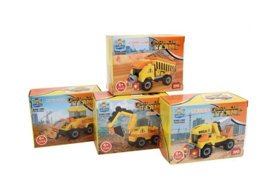 Picture of £1.00 CONSTRUCTION BRICK TOYS (12) 3368