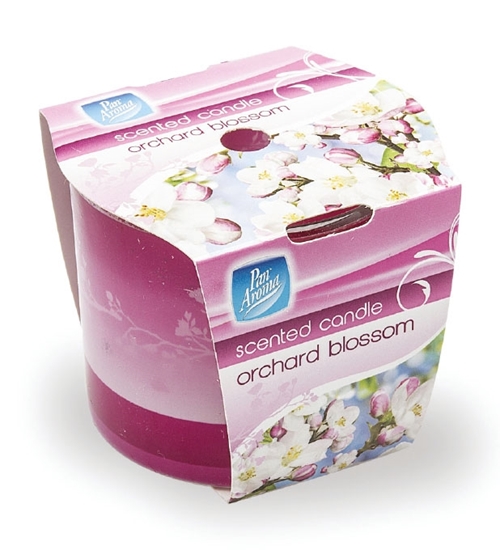 Picture of £1.00 ORCHARD BLOSSOM SLEEVE CANDLE