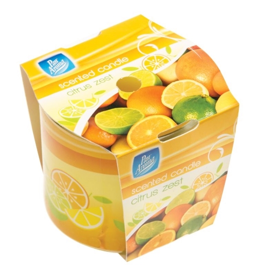 Picture of £1.00 CITRUS SLEEVE CANDLE (12)