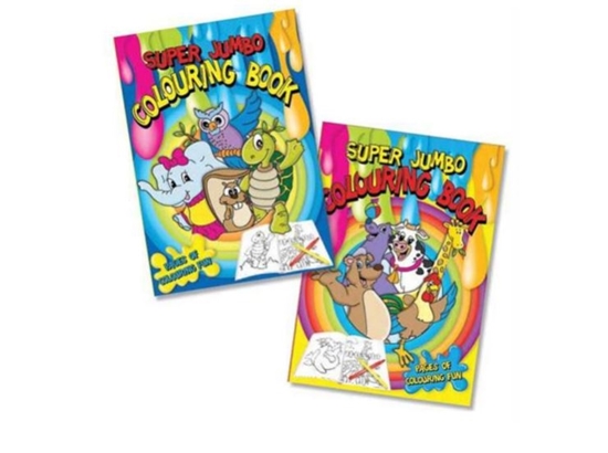 Picture of £1.29 JUMBO COLOURING BOOK (12) 4049