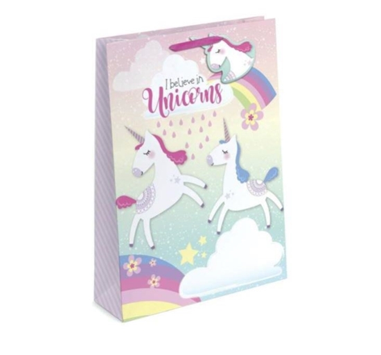 Picture of £1.29 GIFT BAG X-LGE UNICORN (12) 7738