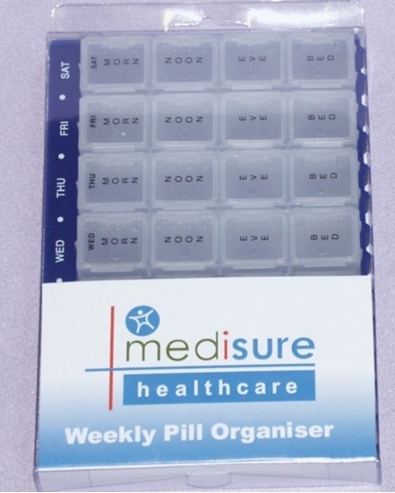 Picture of £5.99 MEDISURE WEEKLY PILL ORGANISER