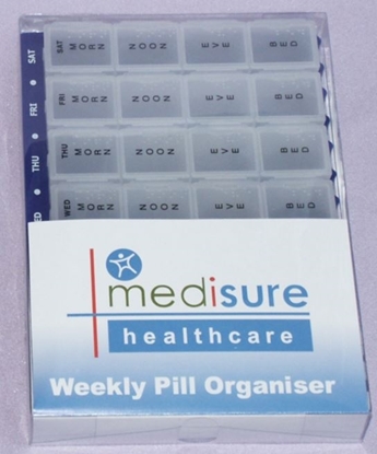 Picture of £9.99 MEDISURE WEEKLY PILL ORGANISER X-L