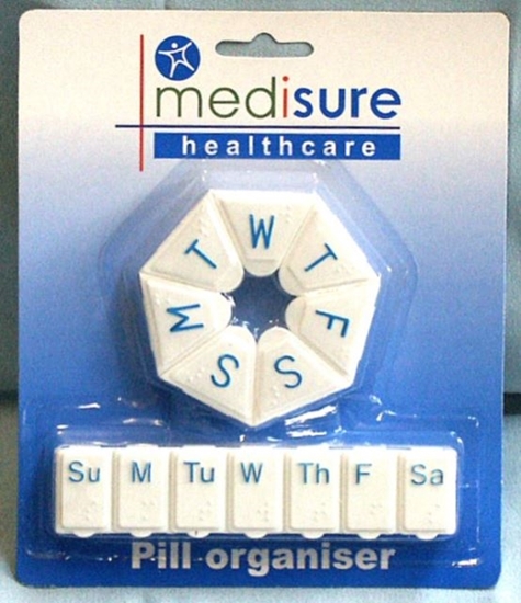 Picture of £1.49 MEDISURE 2 PACK PILL ORGANISERS