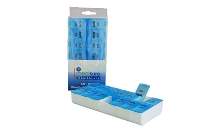 Picture of £2.99 MEDISURE A.M P.M WEEKLY PILL BOX