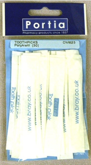 Picture of £1.49 PORTIA  PLASTIC TOOTHPICKS