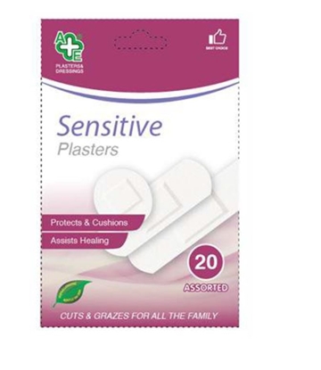 Picture of £1.29 SENSITIVE PLASTERS X 20