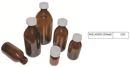 Picture of 200ML PRE-CAPPED GLASS BOTTLES (24)