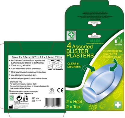 Picture of £1.99 BLISTER PLASTERS 4 PACK