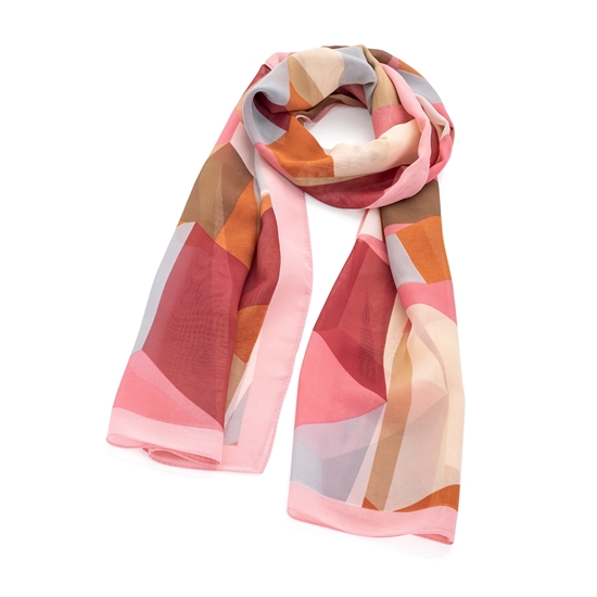 Picture of £3.99 SQUARE PRINT SCARVES 3 ASST (3)
