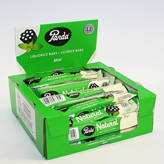 Picture of £0.55 PANDA MINT LICORICE BARS (36)