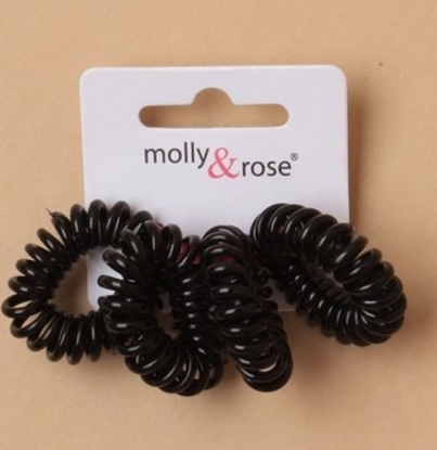Picture of £1.00 PHONE CORD SCRUNCH.BLACK