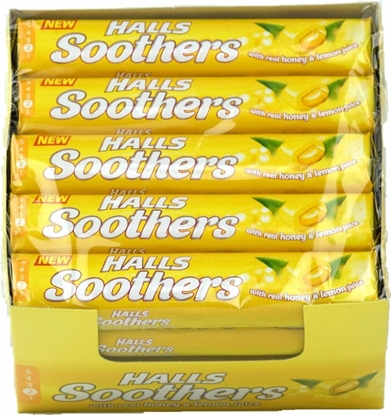 Picture of £0.85 HALLS SOOTHERS HONEY 45g (20)